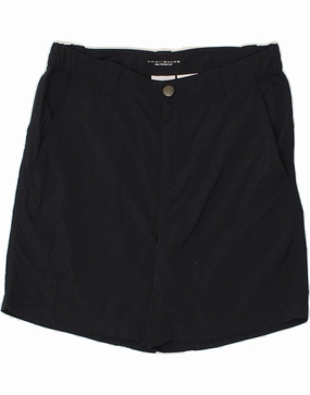 Ultimate Ventilation Channels Hiking shorts COLUMBIA Mens Omni-Shade Chino Shorts W30 Medium Navy Blue Nylon