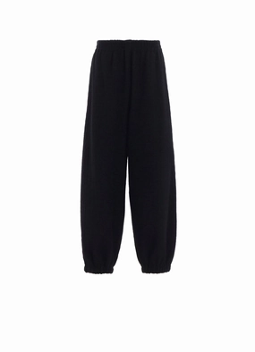 CABLE JQ KNIT ELASTIC WAIST PANTS Warm design
