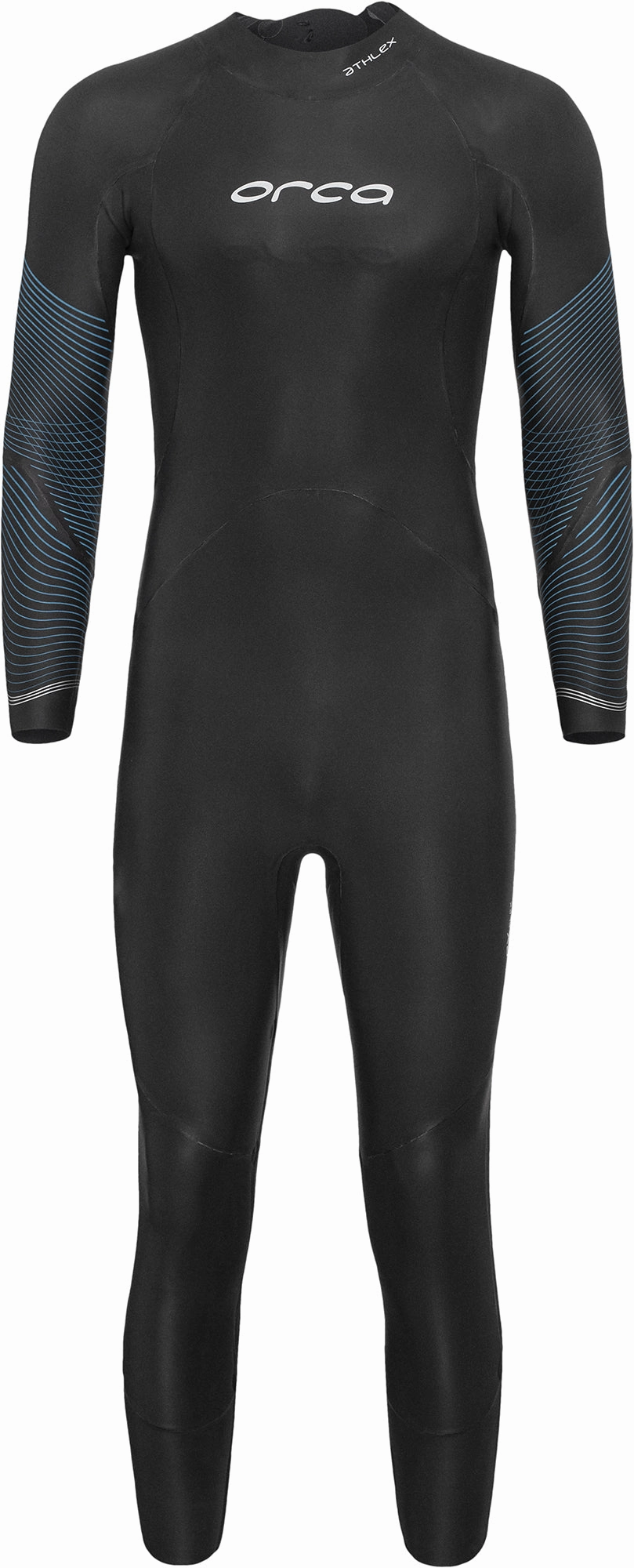 Orca Athlex Flex V2 Mens Wetsuit - Black MoistureWicking Interior