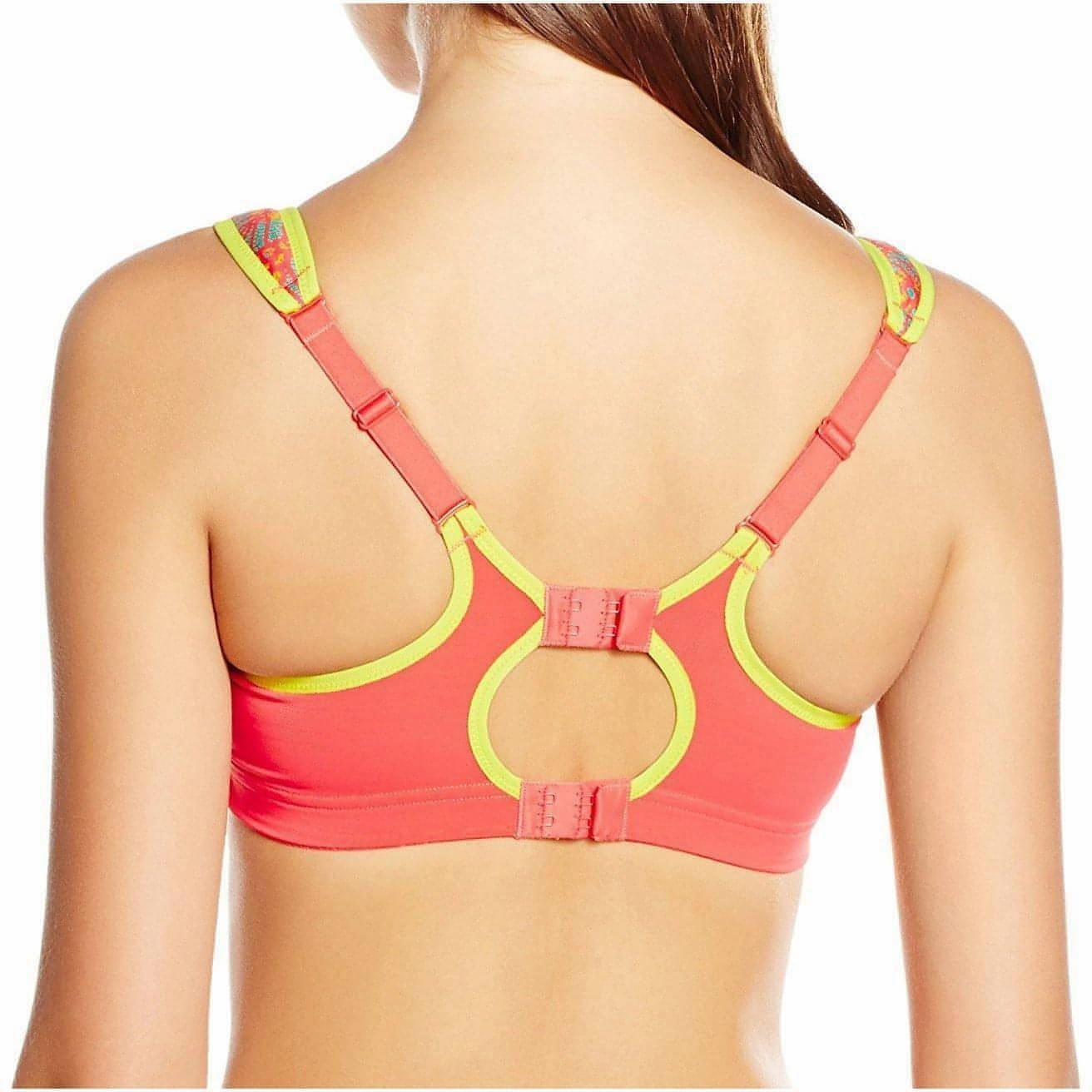 Shock Absorber Active Multi Womens Sports Bra - Multi Blind stitching Mesh workout gear
