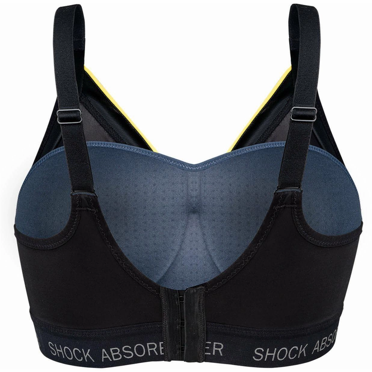 Shock Absorber Active Shaped Support Womens Sports Bra - Grey Comfortable Underwire