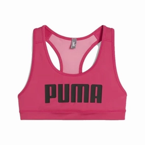 PUMA Mid Impact 4Keeps Womens Training Bra Hemmed edges seams