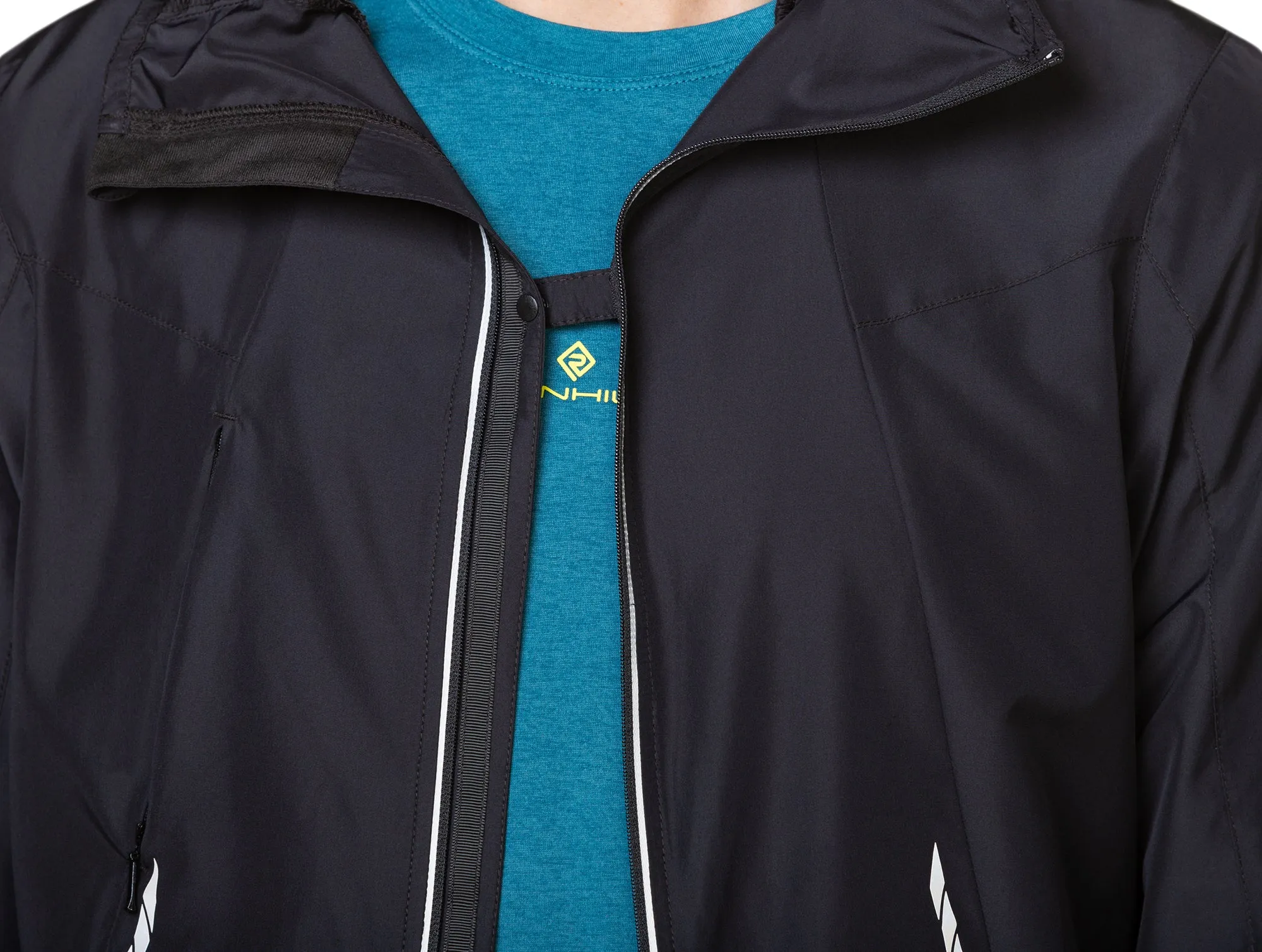 movement Alternative Ronhill Tech Reflect Mens Running Jacket - Black