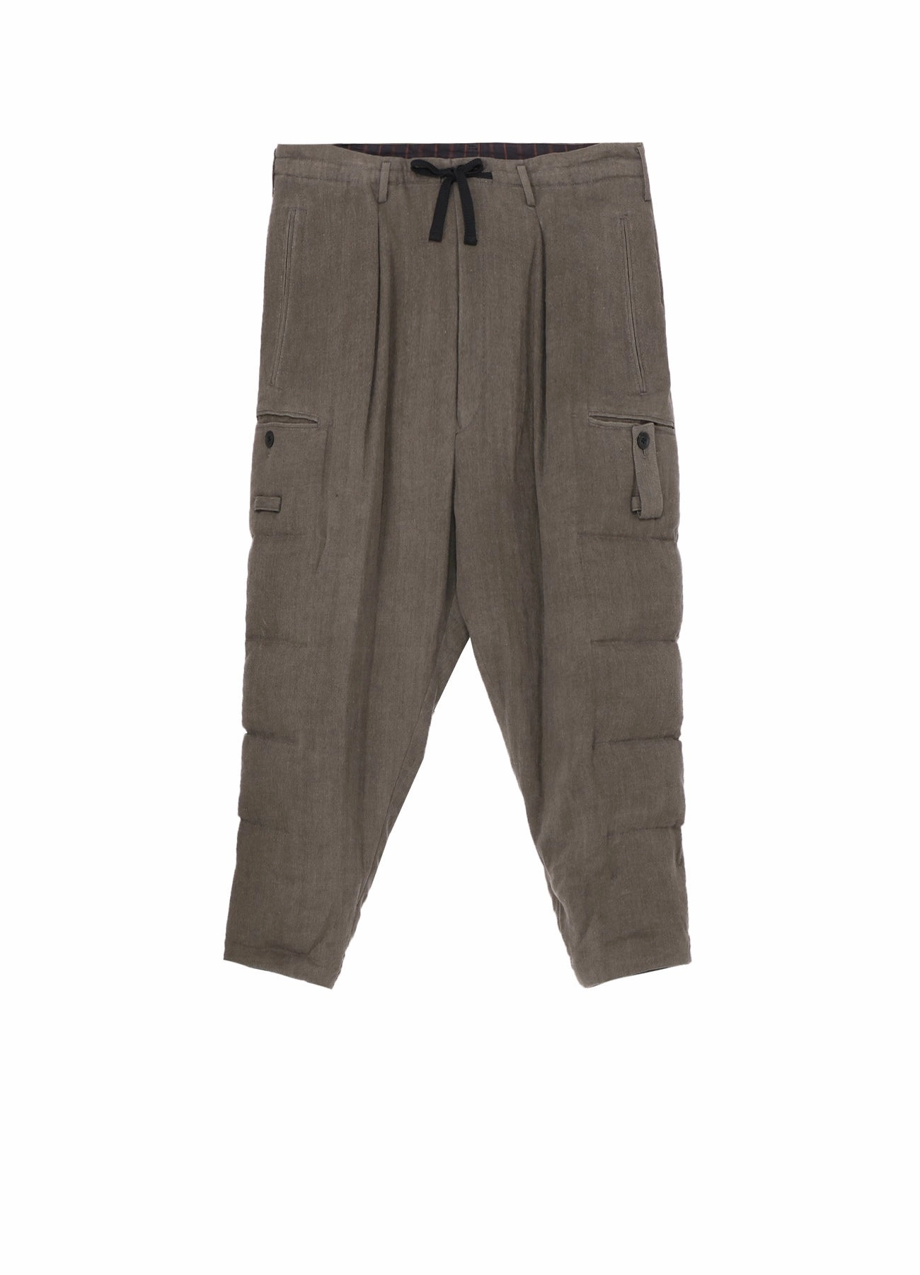 Thermal Regulating AntiPilling SILK LINEN INKED KNEE TAB PADDED PANTS