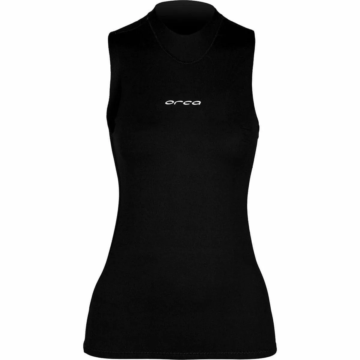 Orca HeatSeeker Womens Base Layer Vest - Black Comfy and Soft