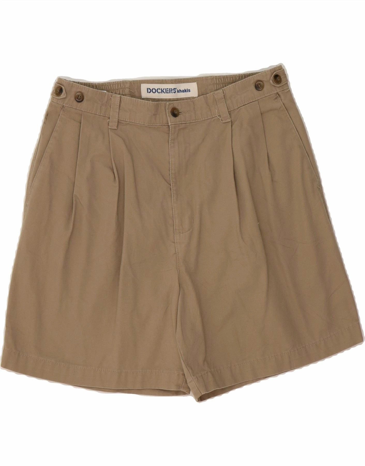 Sport Ready Wear DOCKERS Mens Khakis Pegged Chino Shorts W32 Medium  Beige Cotton