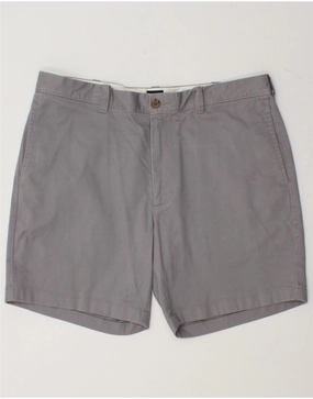 J. CREW Mens Chino Shorts W35 Large Grey Cotton men's clothing