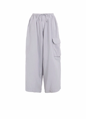 Double Gauze Single Cargo Pocket Pants Comfort waistband Work Comfort