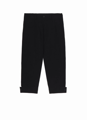 C/L UNEVEN  THREAD CANVAS  BELTED HEM PANTS Sport Performance