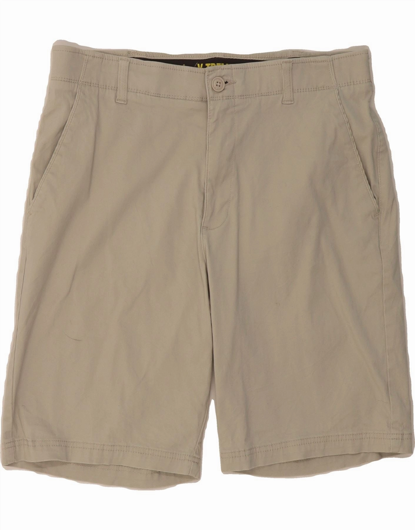 Anti Chafe Seamless Versatile Styling LEE Mens Chino Shorts W34 Large  Beige Cotton