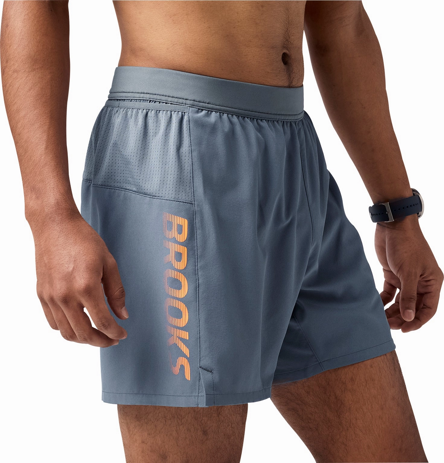 Brooks Journey 5 Inch Mens Running Shorts - Grey new semester