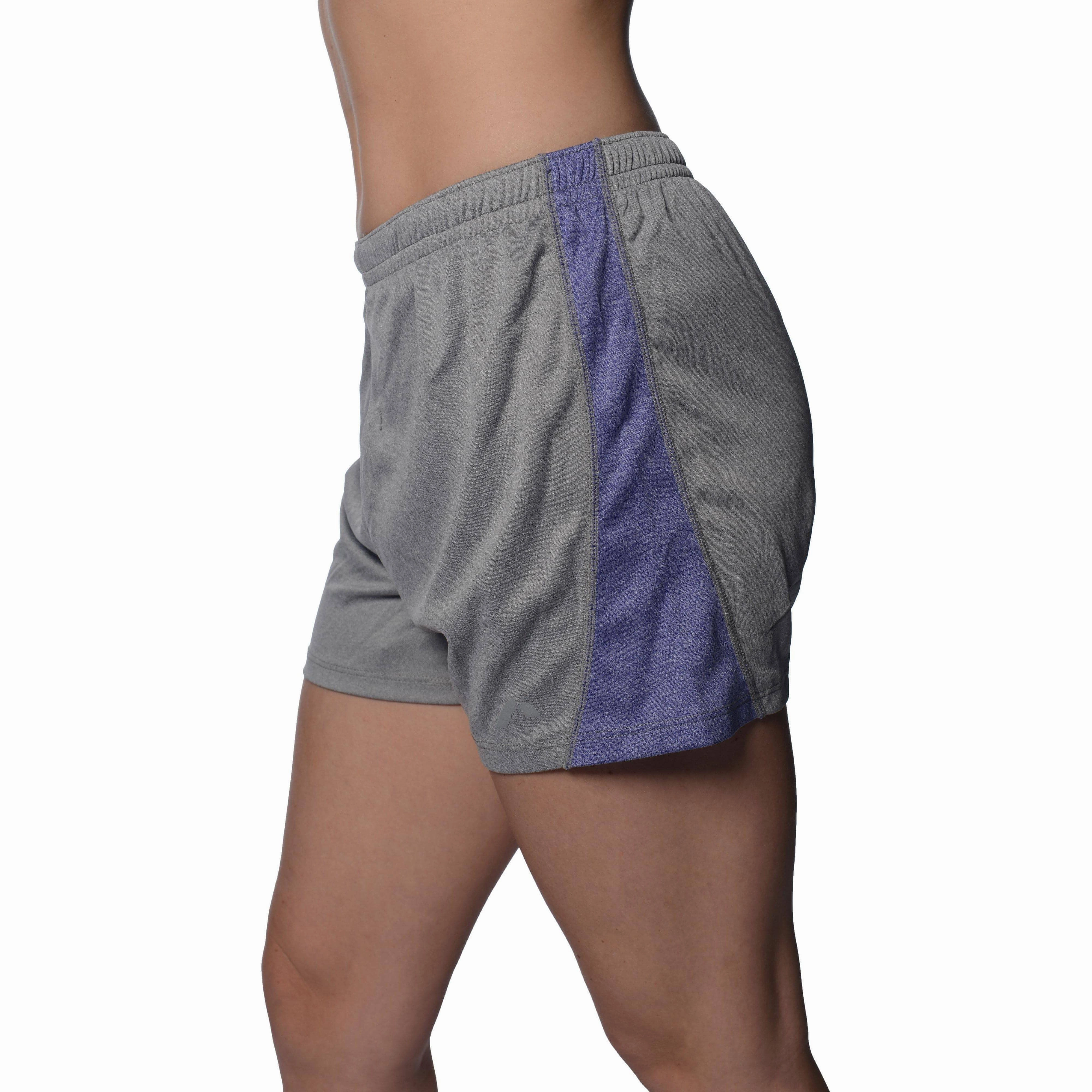 watch More Mile Jersey Womens Training Shorts - Grey