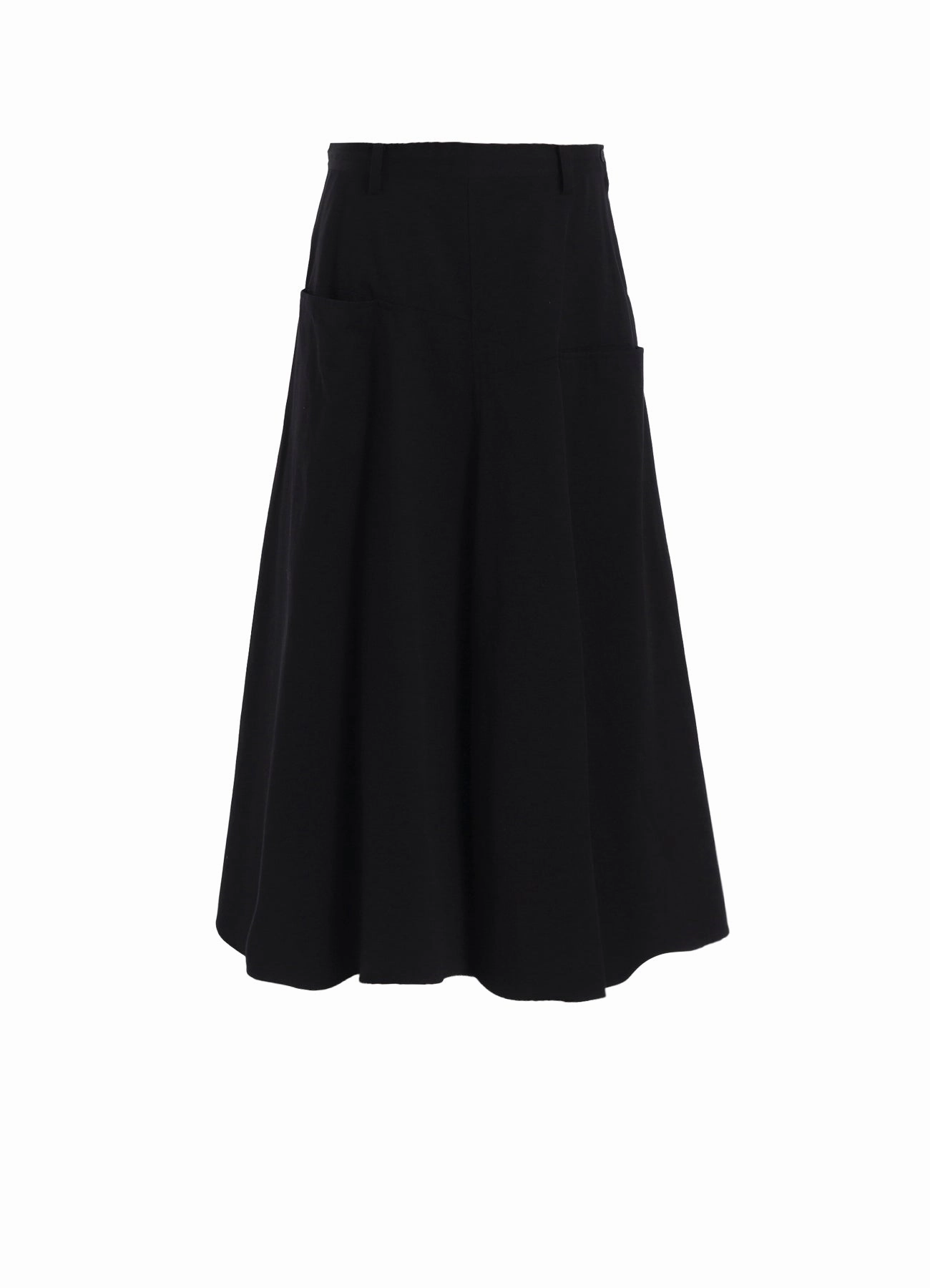 UV Protection [Y's BORN PRODUCT] COTTON TWILL FRONT PANEL POCKET SKIRT