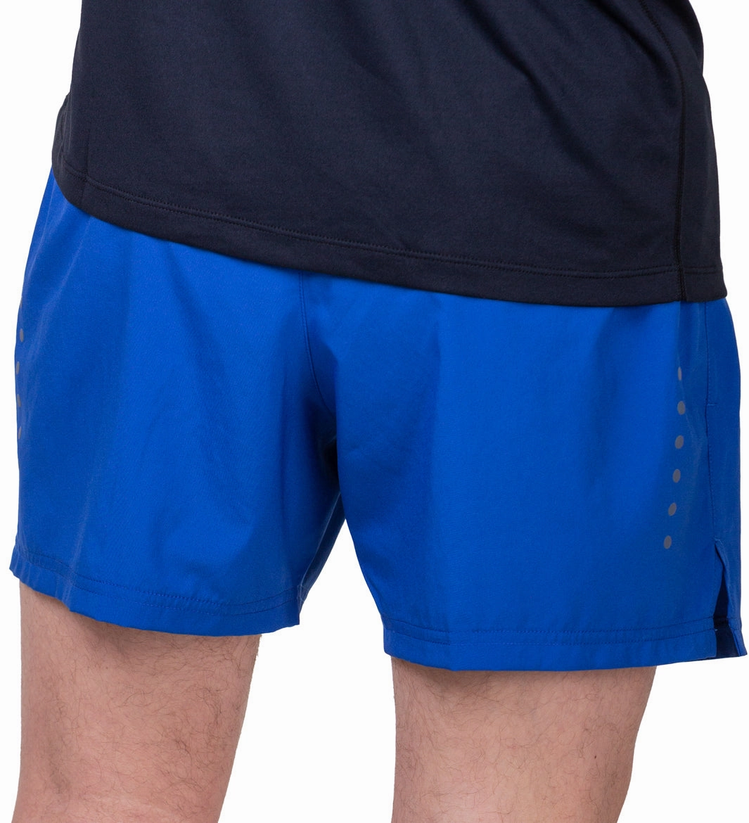 Ronhill Core 5 Inch Mens Running Shorts - Blue Neat Look