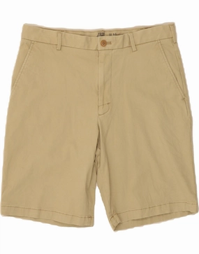 Vintage Look IZOD Mens Salt Water Chino Shorts W32 Medium  Beige Cotton