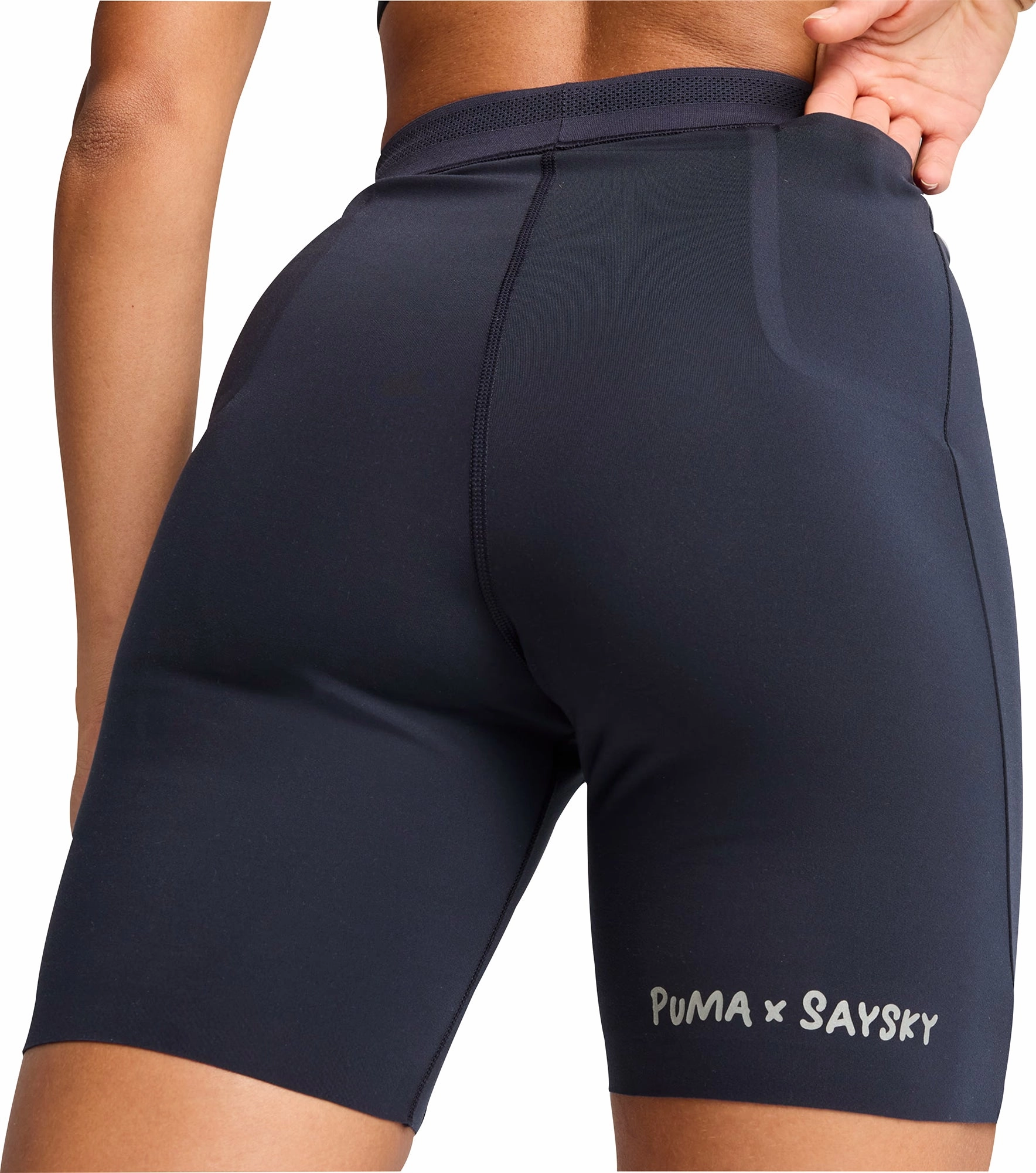 Minimal Style swim shorts Puma X SAYSKY 7 Inch Womens Short Running Tights - Blue