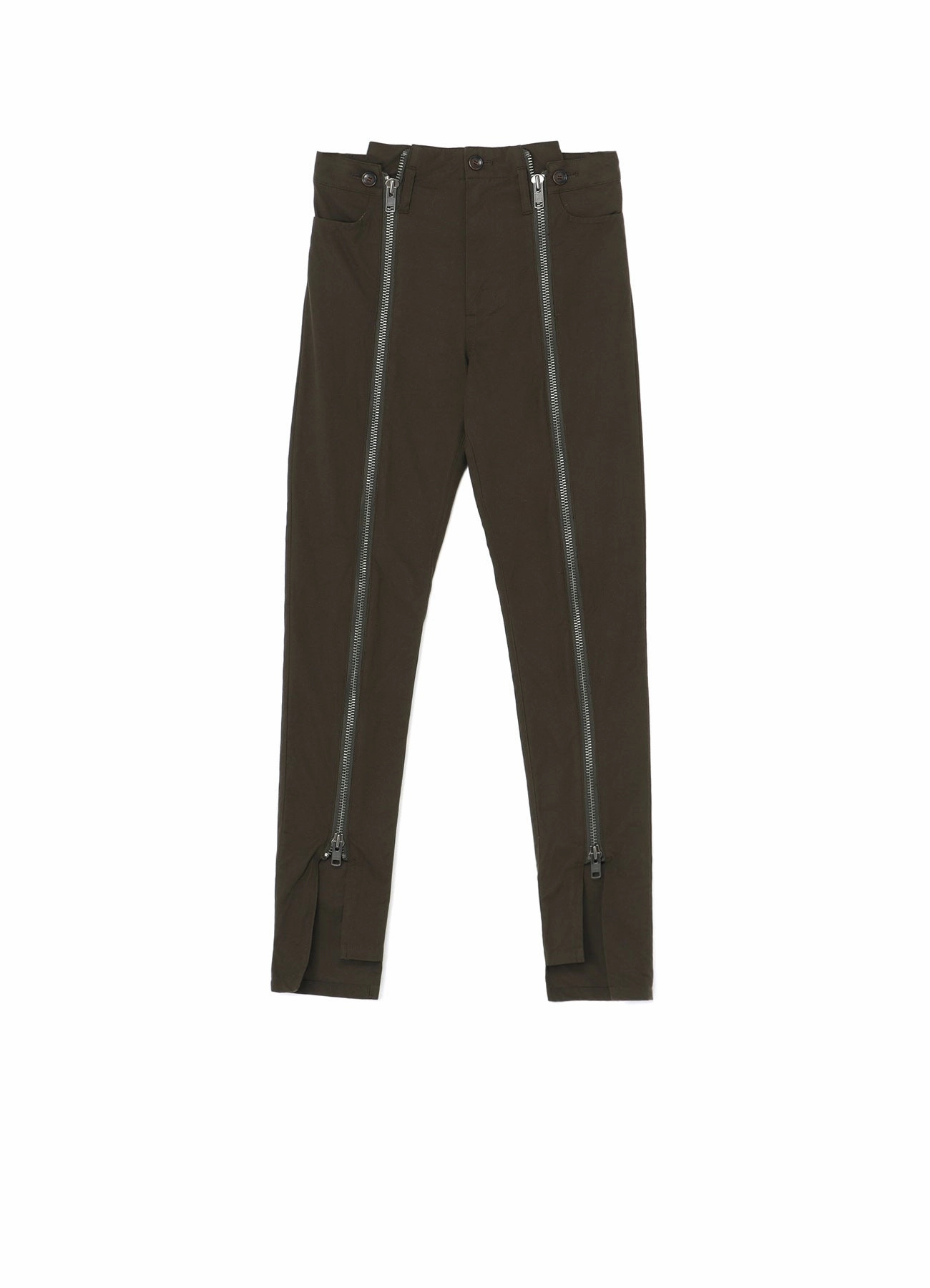 SLIM FIT PANTS WITH LEG ZIPPERS Ripstop Reinforcement Quick Layering