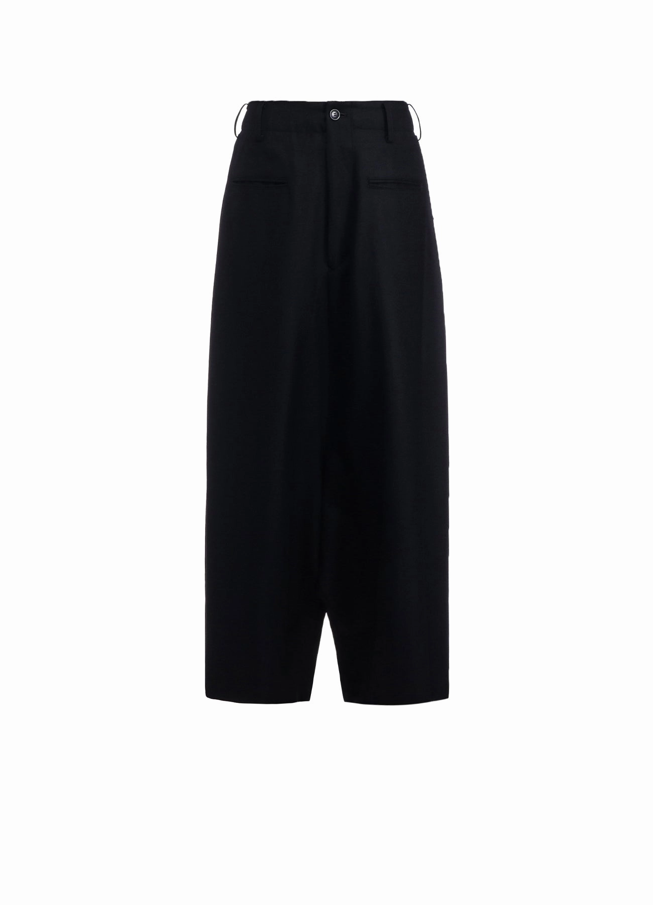 SAXONY R-BACKSIDE FLARE WIDE PANTS Lightweight Material
