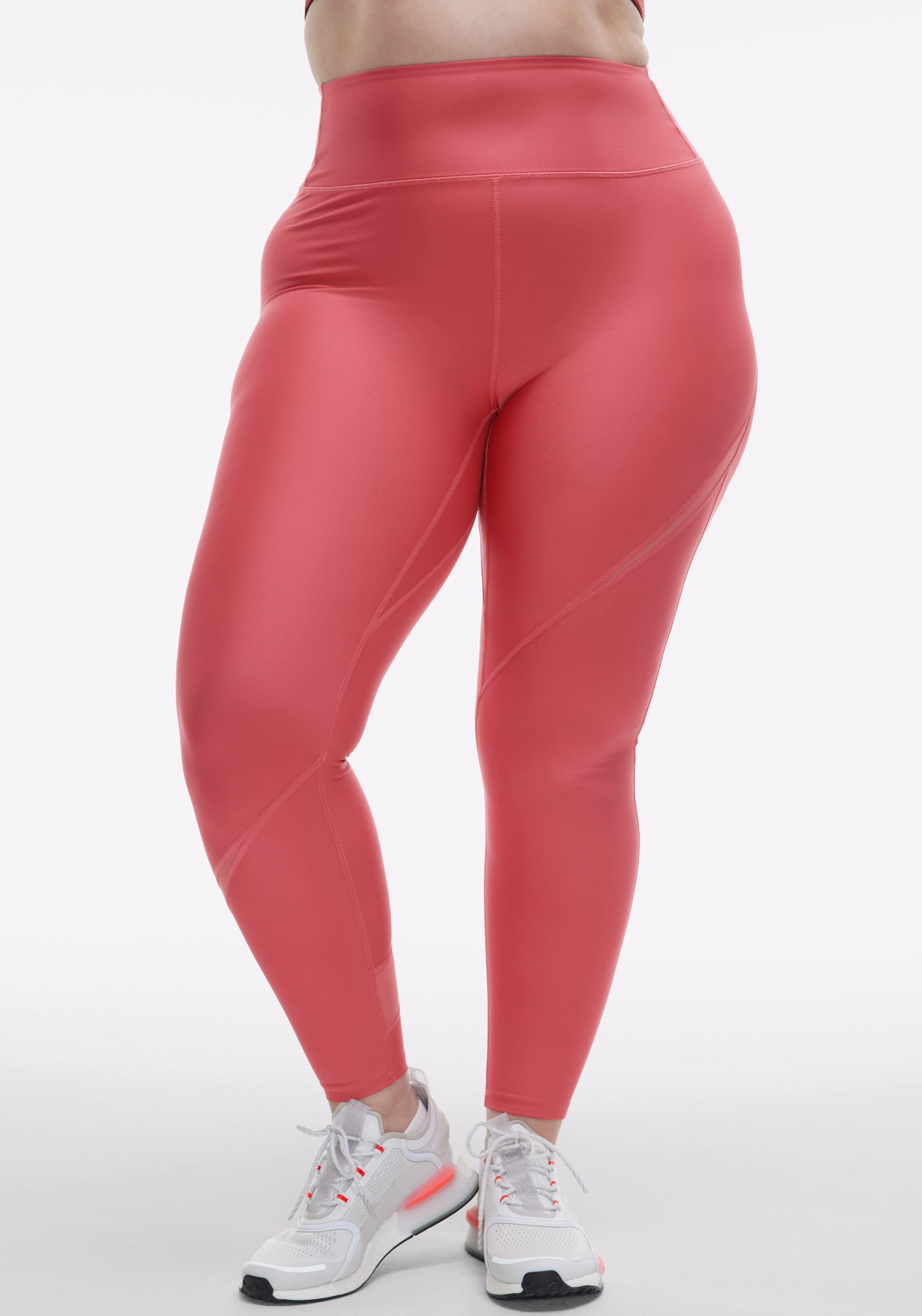 Ultra light Durable Elastic Endurance Light Mesh Splice High Rise Legging