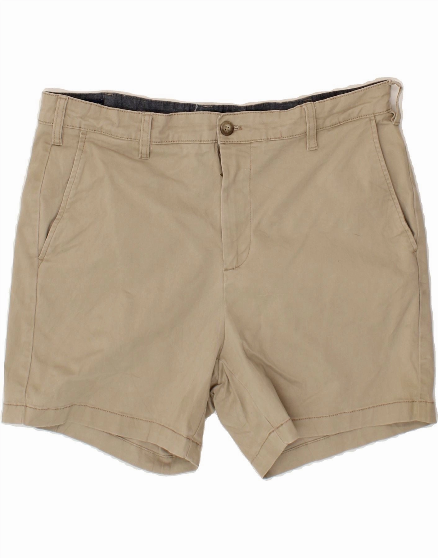 NAUTICA Mens Chino Shorts W36 Large Beige Airflow Fit warm tones