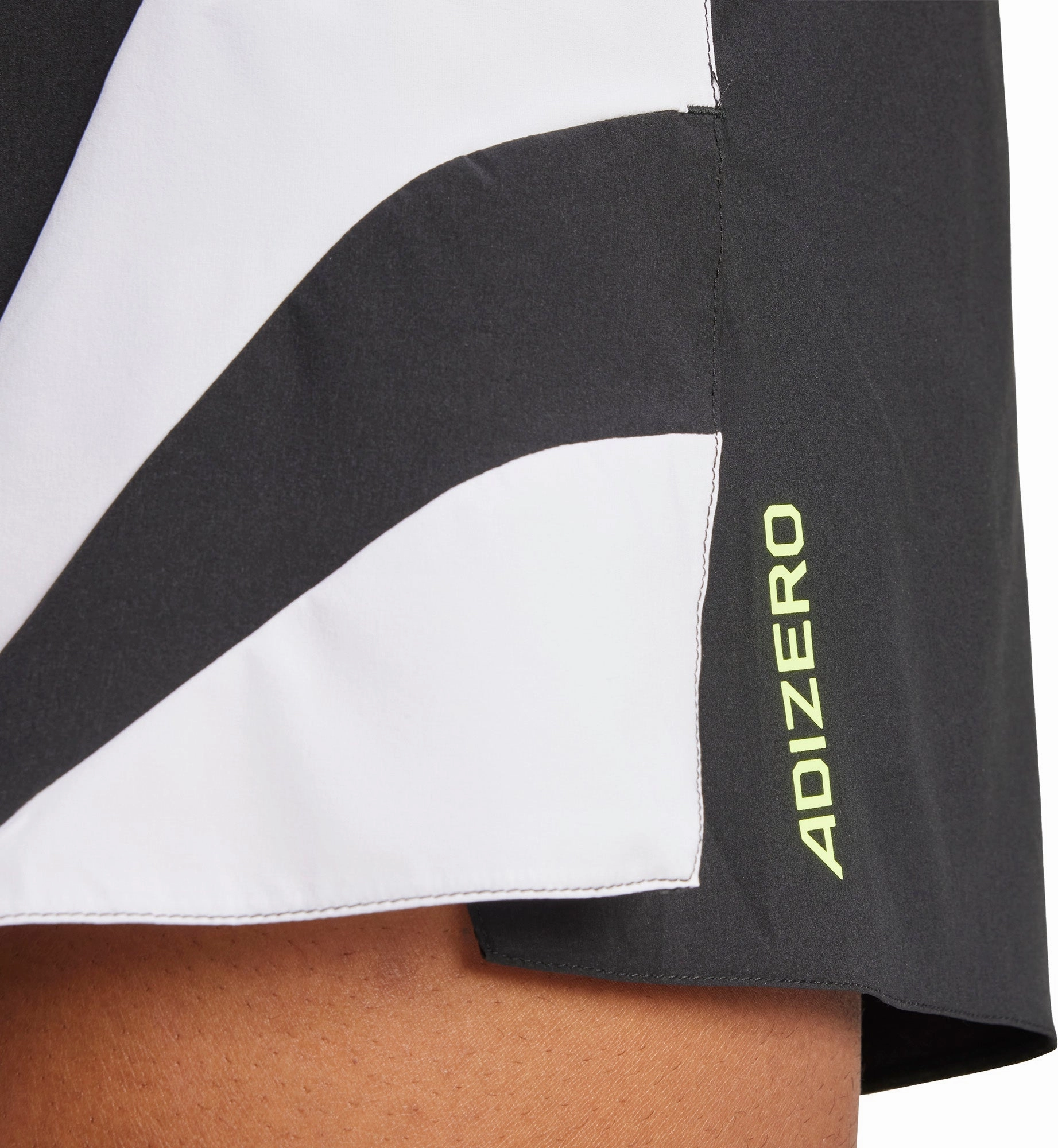 Clean Lines Breathable Side Vents adidas Adizero Archive Gel 3 Inch Mens Running Shorts - Black