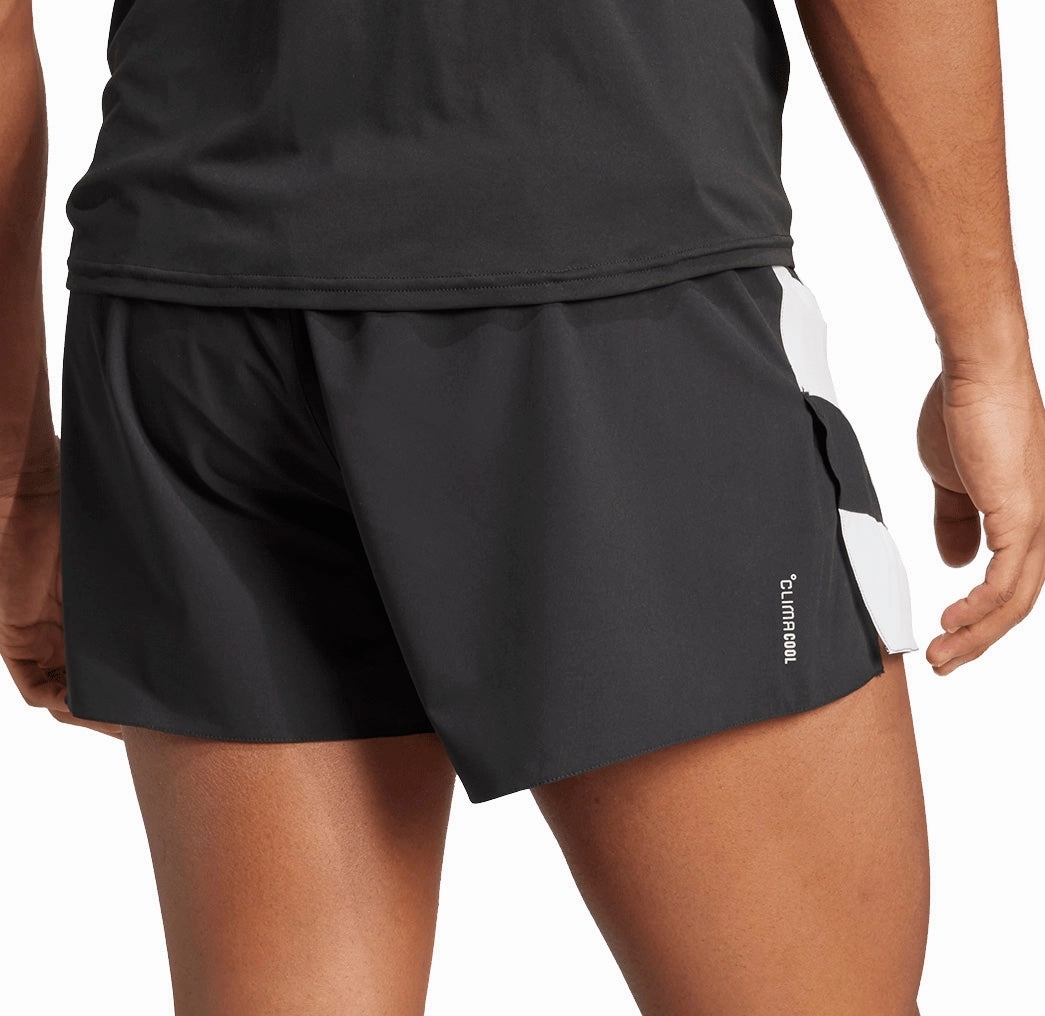 adidas Adizero Archive Gel 3 Inch Mens Running Shorts - Black Nylon shorts