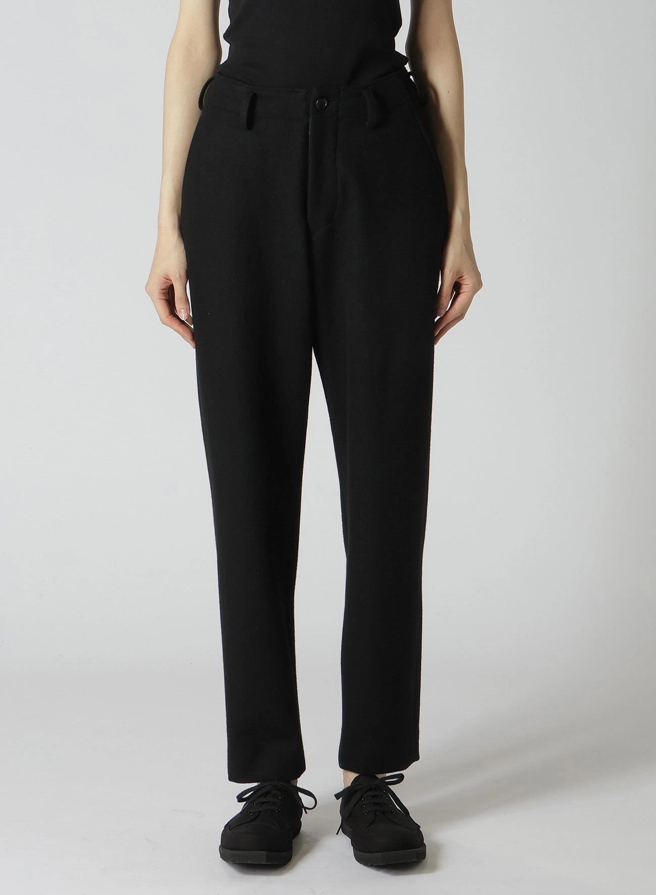 AntiStaticTreatment AbrasionResistant SUN DRYING SUPER100 MELTON BASIC PANTS A