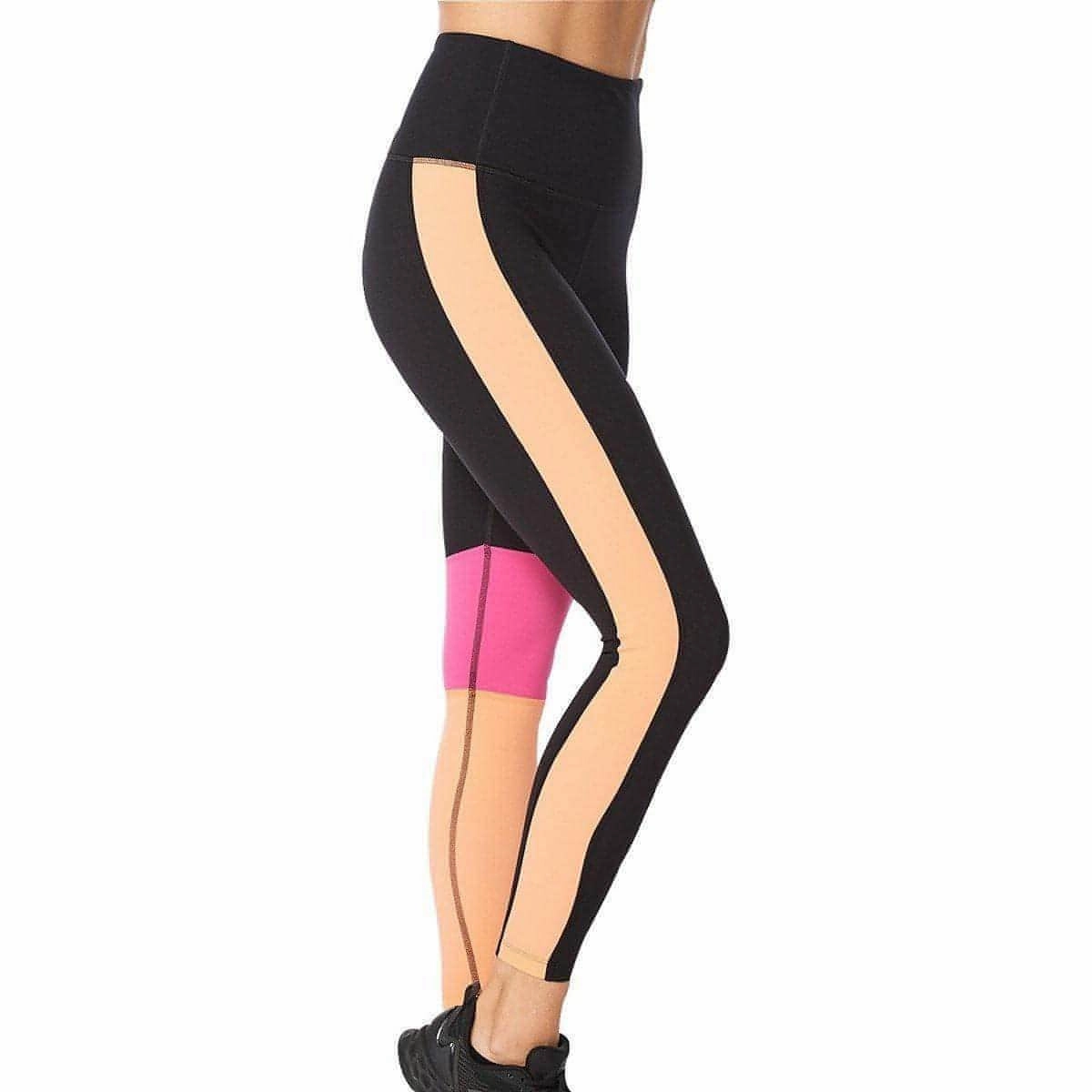 Mood Fit Durable Stitch 2XU Form Block Hi Rise Compression Womens Long Running Tights - Black