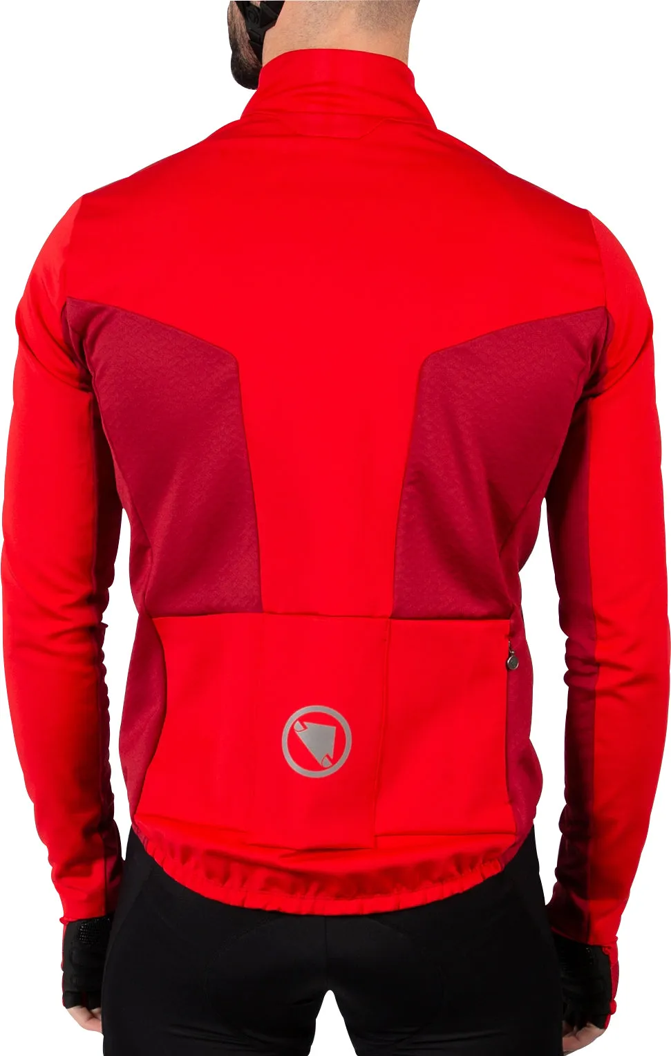 Endura FS260 Pro Roubaix Long Sleeve Cycling Jersey - Red Moisture wicking