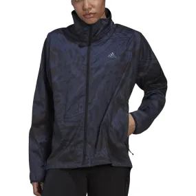 Age adidas Fast Womens Running Jacket - Navy