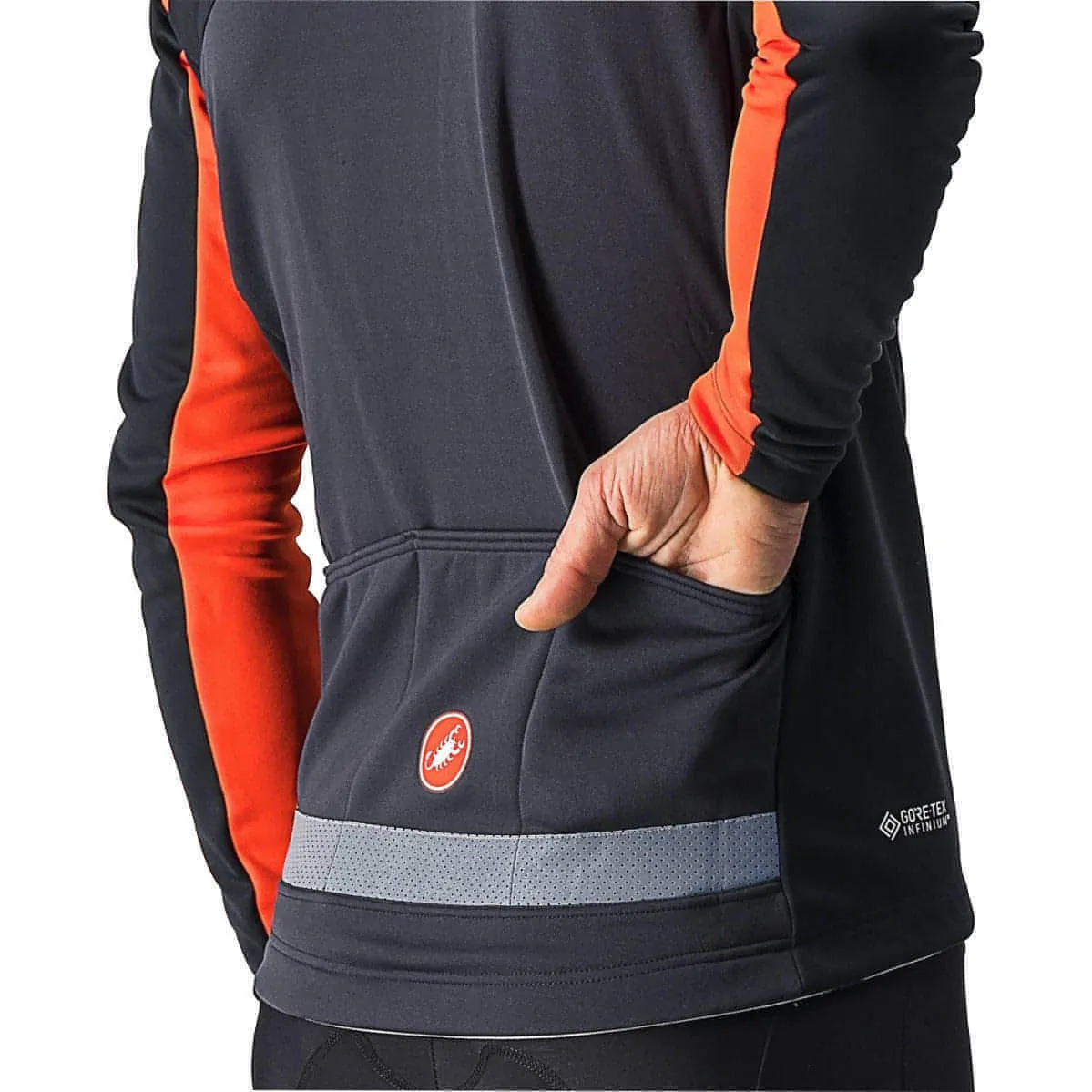 suitable for beauty pageants Castelli Mortirolo VI Mens Cycling Jacket - Black