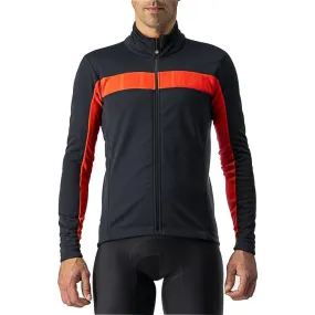 Castelli Mortirolo VI Mens Cycling Jacket - Black Layer Function Rain Break