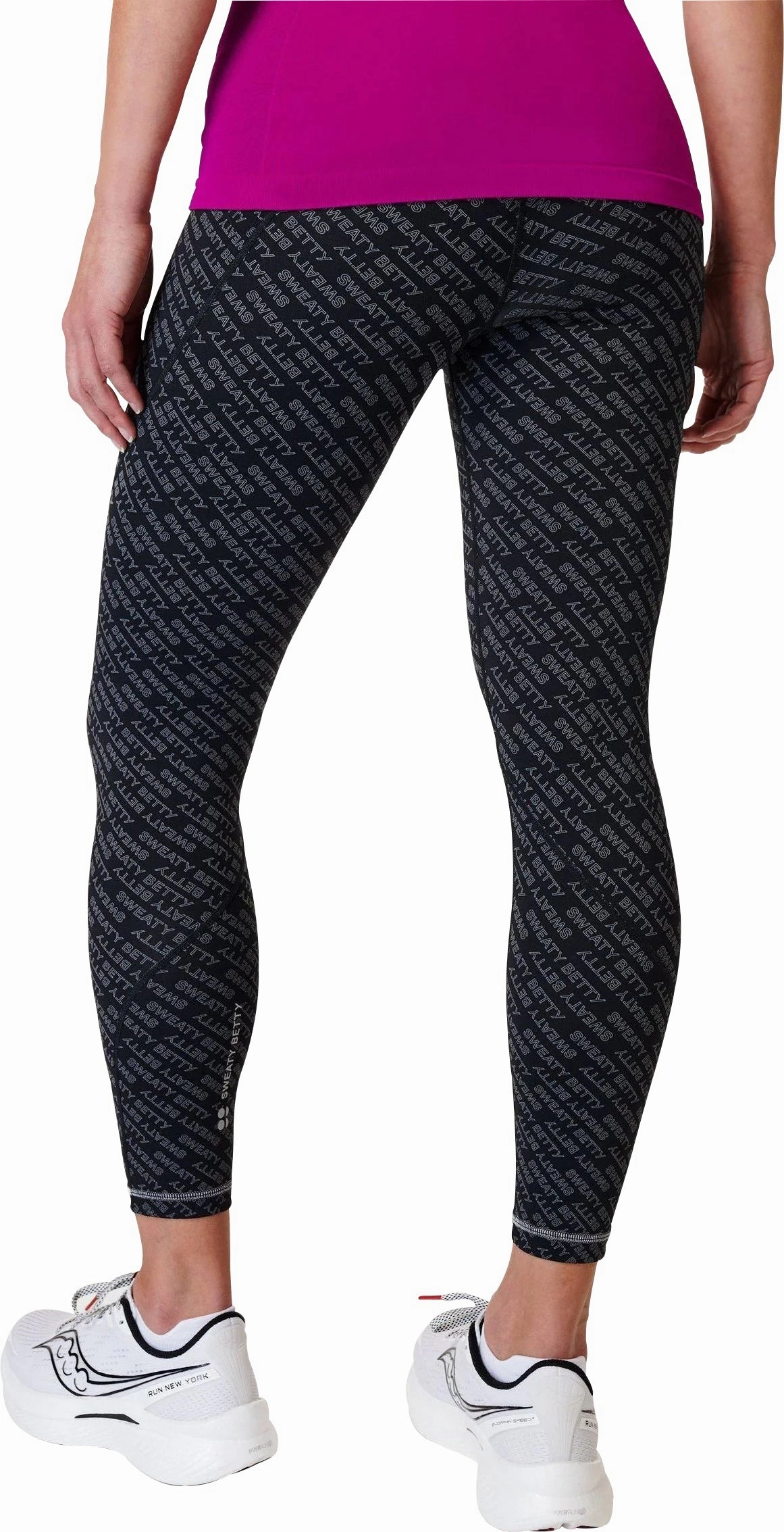 Sweaty Betty Power Pro 7/8 Womens Training Tights - Grey Travel Outfit Trend Seeker Weekend Trip Eco Friendly