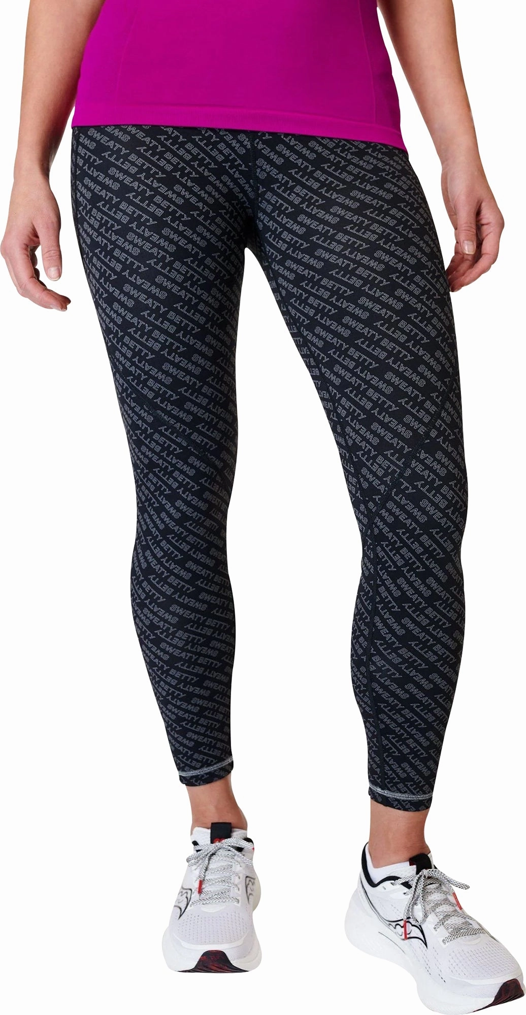 Relaxed Comfort Wear Sweaty Betty Power Pro 7/8 Womens Training Tights - Grey