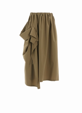 PE/ TAFTA GATHERED SKIRT Casual Essentials ReinforcedBeltLoops