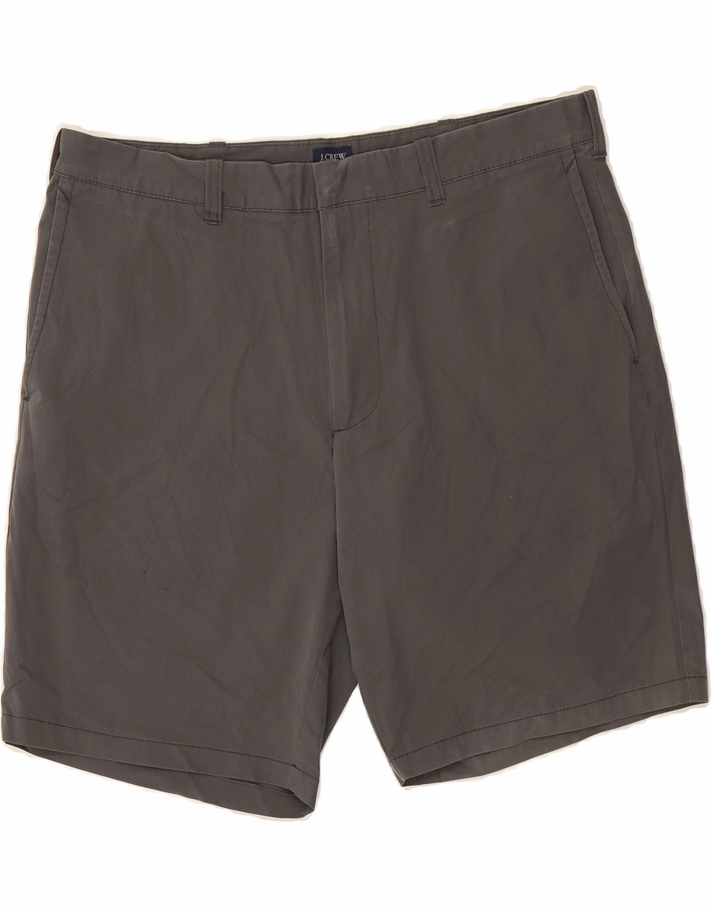 healthcare industry J. CREW Mens Chino Shorts W35 Large Grey Polyester