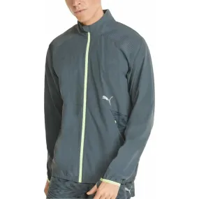 Relax Shell Fast Paced Puma Ultraweave S FSTR Mens Running Jacket - Grey