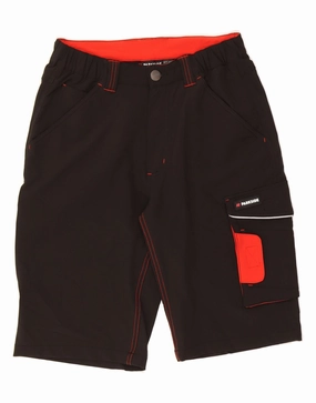 PARKSIDE Mens Cargo Shorts EU 46 Small W28 Black Polyester Easy Days