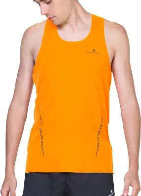 Ronhill Tech Race Mens Running Vest - Orange Amphibious
