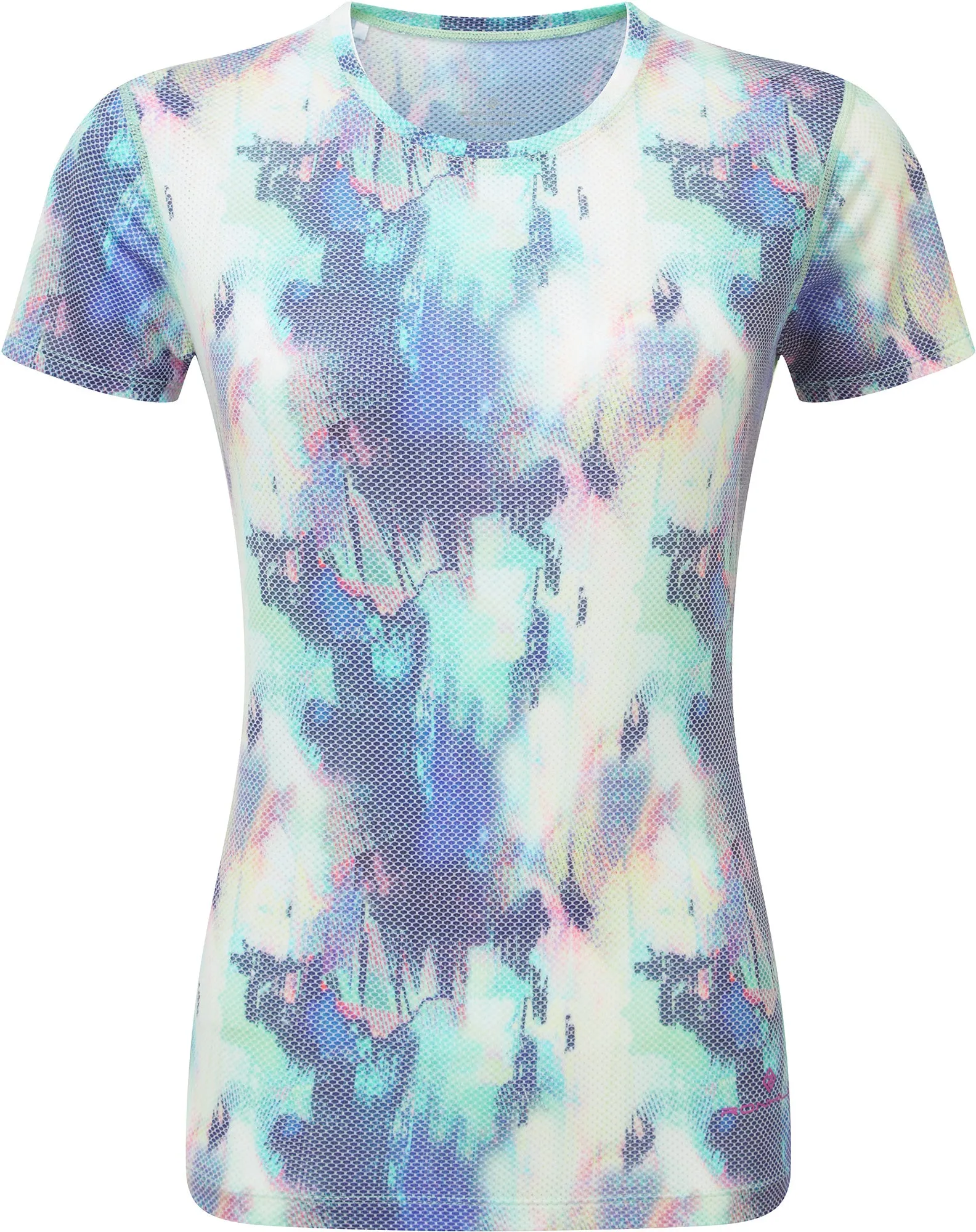 Ronhill Golden Hour Short Sleeve Womens Running Top - Blue Essential Piece