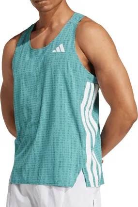 shopping adidas Adizero Mens Running Vest - Green