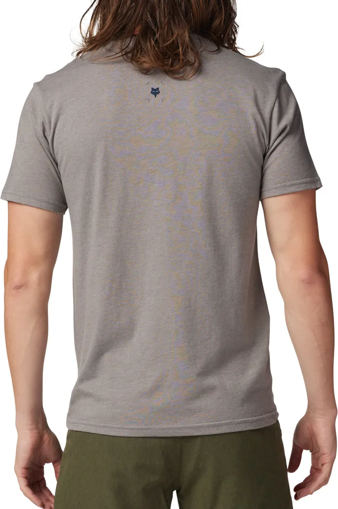 Fox Aviation Premium Short Sleeve Mens Cycling Jersey - Grey RelaxedFit