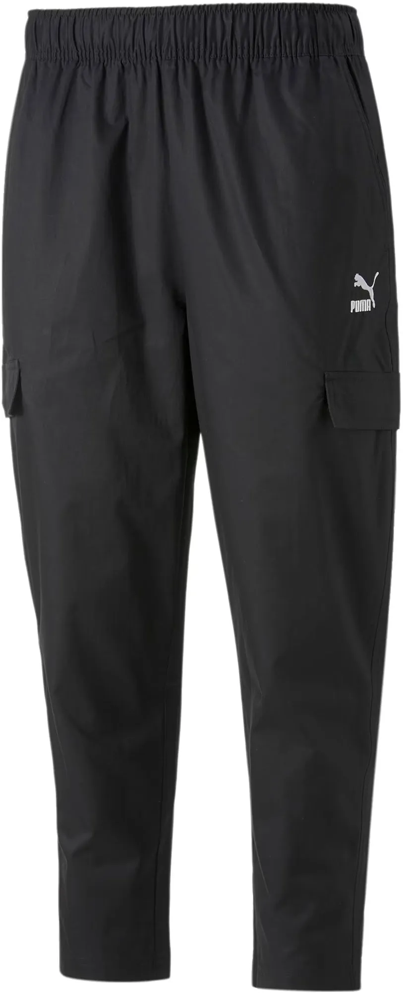 Puma Classic Woven Mens Pants - Black Light Reflective Details