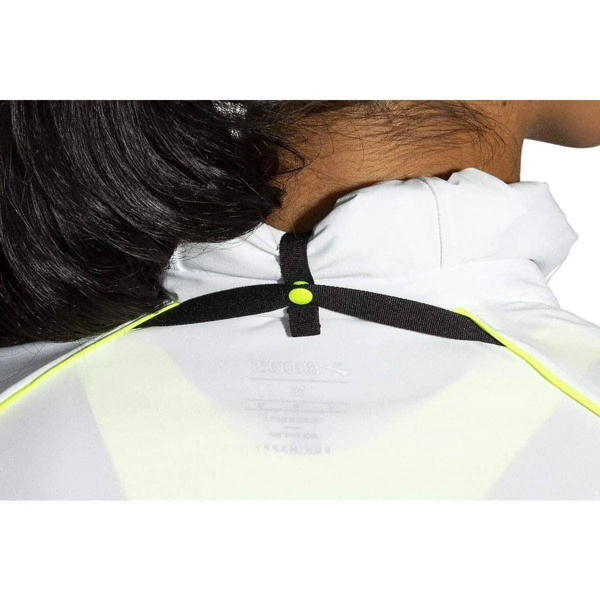 Lightweight Padding Brooks Carbonite Womens Running Jacket - Grey