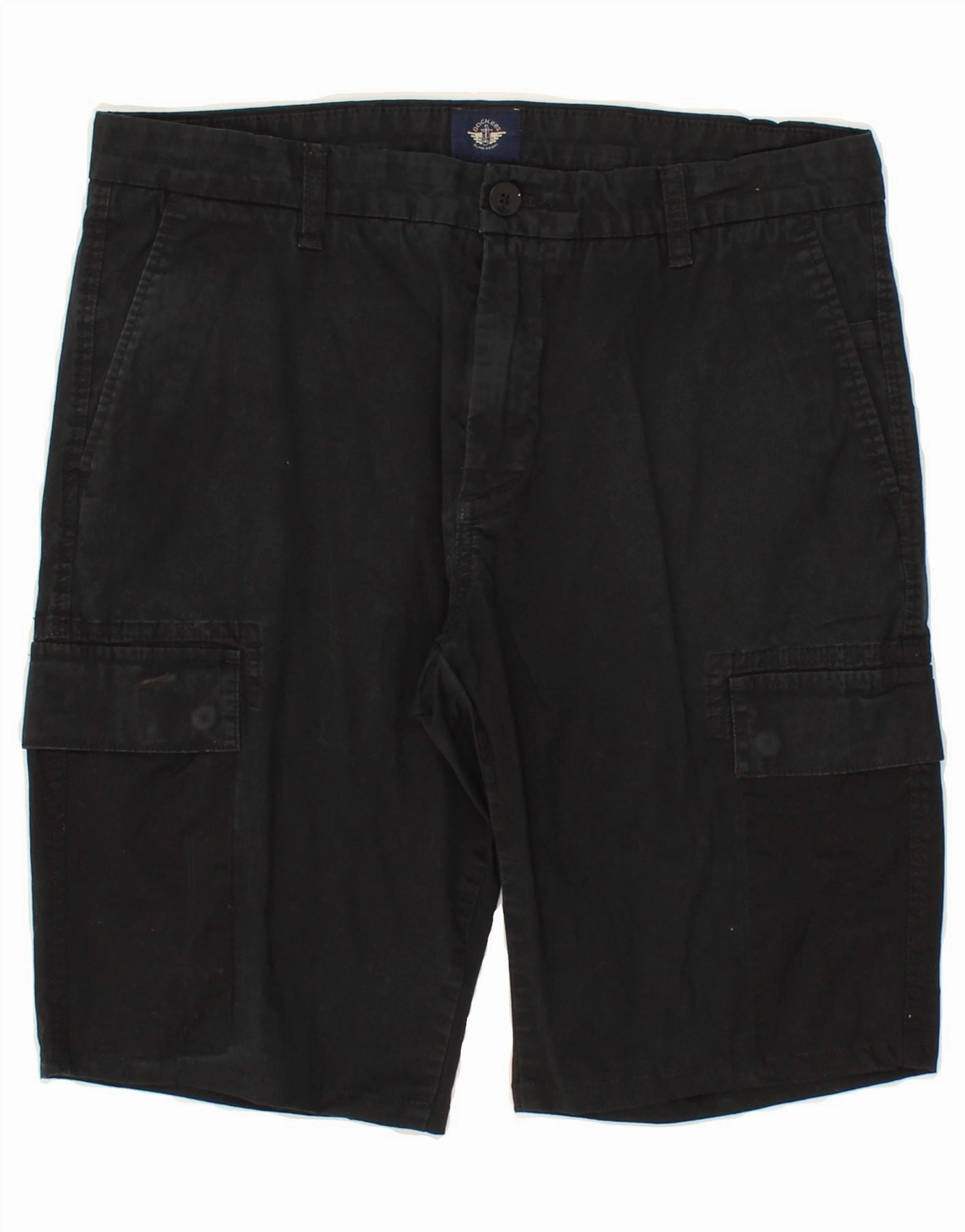 MeshVentilation Golf Apparel DOCKERS Mens Cargo Shorts W32 Medium  Navy Blue Cotton