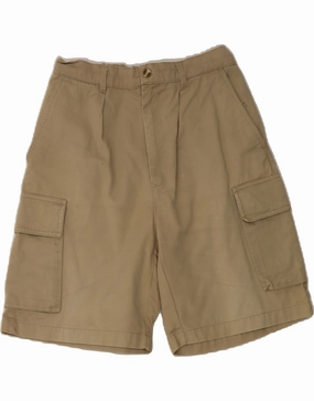 men's fashion Airy Fit CLIQUE Mens Cargo Shorts Medium W32 Beige Cotton