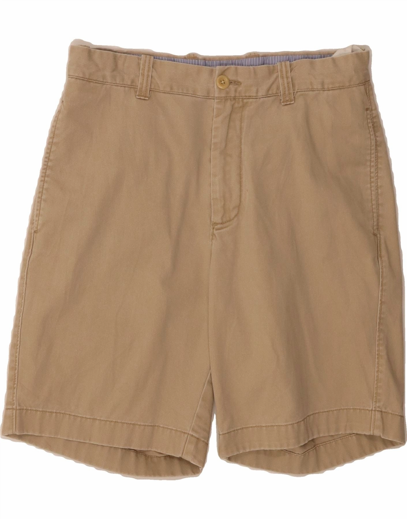 J. CREW Mens Chino Shorts W32 Medium Beige Cotton Beach Ready Shorts