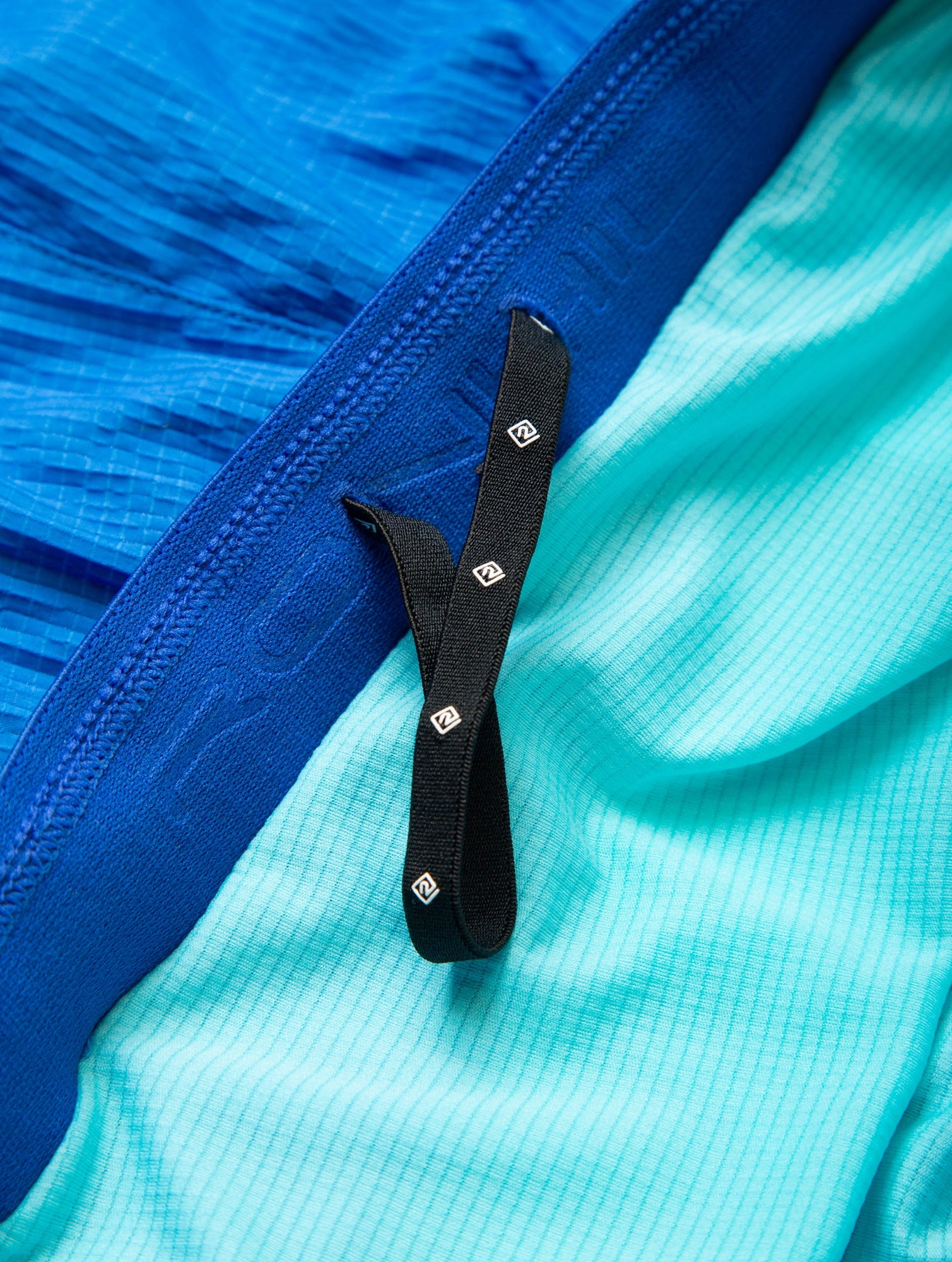 anti slip grip Polyester shorts Ronhill Tech Race Womens Running Shorts - Blue