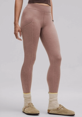 Soft Sueded High-Rise Tight 25" luxe feel Sleek Shape