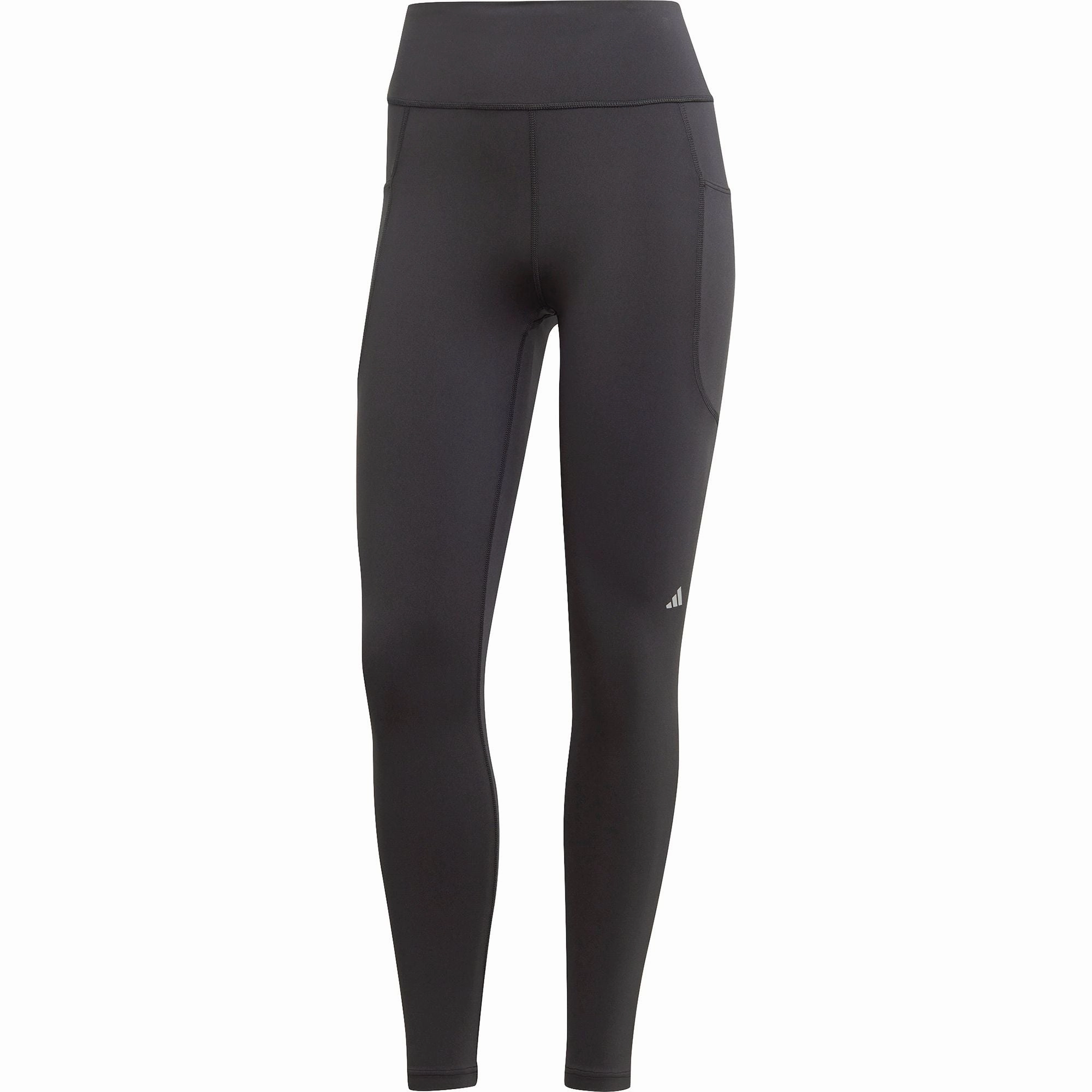 adidas DailyRun Womens 7/8 Running Tights - Black Breathable Comfort Fit Flexible Stretch Material